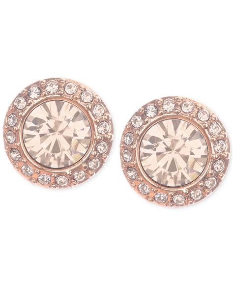 givenchy rose gold necklace|givenchy rose gold stud earrings.